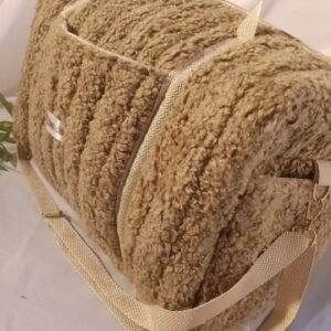 حقيبة مستلزمات الرضيع، باللون البني الخلاب